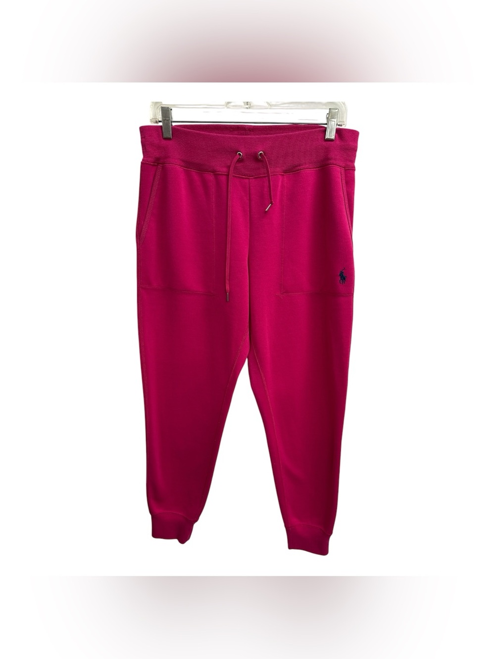 Polo by Ralph Lauren Fuchsia Drawstring Jogger Sweatpants Size M